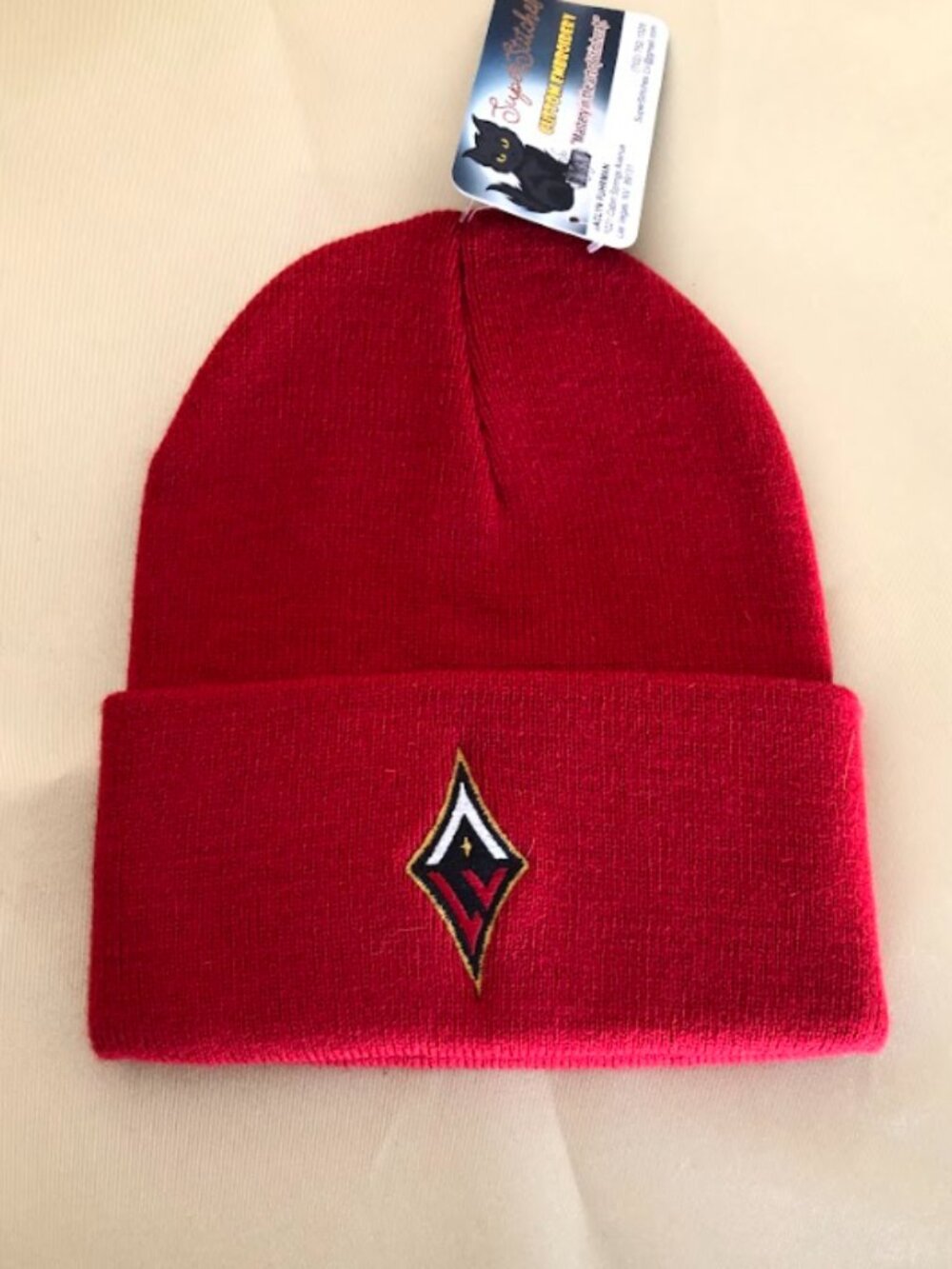 Las Vegas Aces Red Cuffed Beanies!